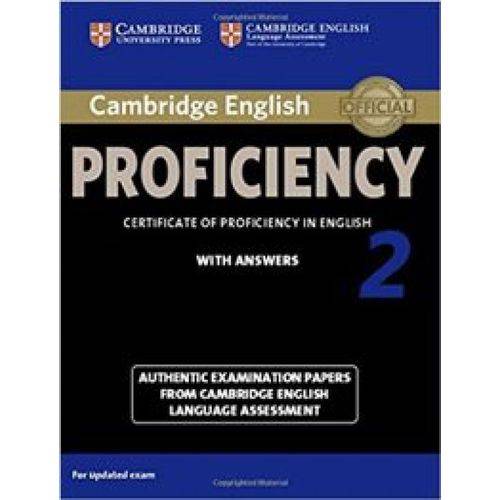 Cambridge English Proficiency 2 - Certificate Of Proficiency In English With Answers - Cambridge University Press - Elt