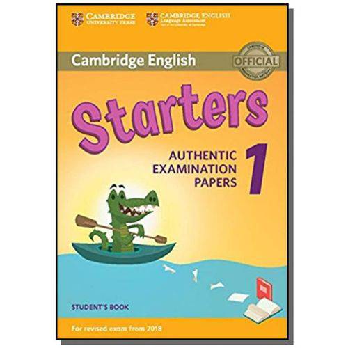 Cambridge English Young Starters 1 For Revised Exa