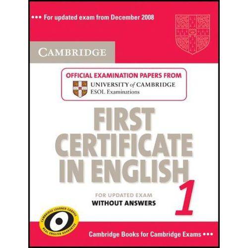 Cambridge First Certificate In English 1 - Student''s Book Without Answers For Updated Exam
