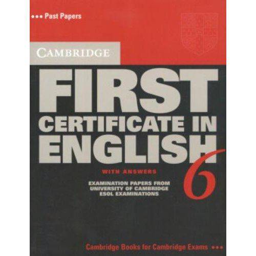 Cambridge First Certificate In English 6