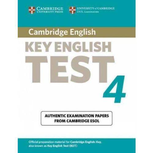 Cambridge Key English Test 4 - Student's Book