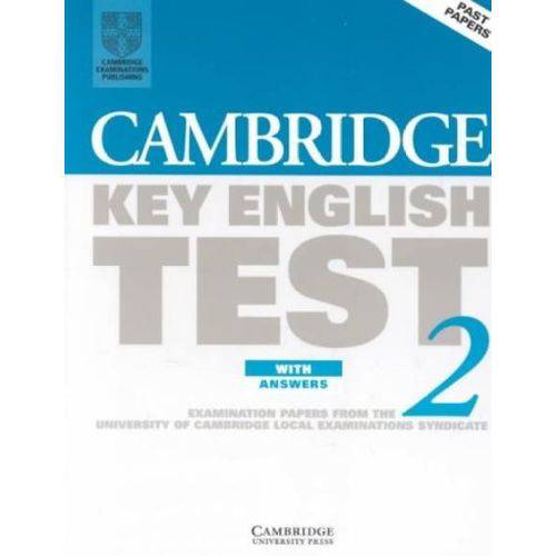 Cambridge Key English Test 2 - Student's Book With Answers