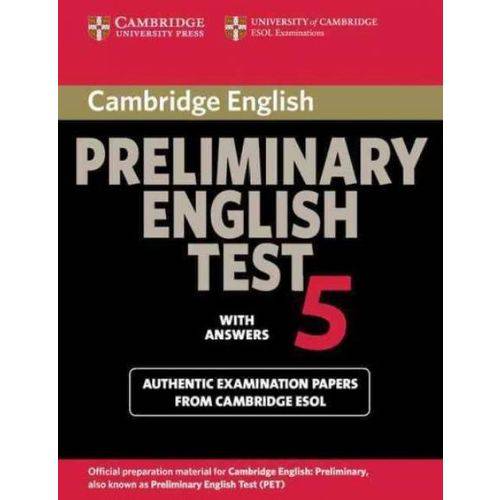 Cambridge Preliminary English Test 5 - Student's Book With Answers