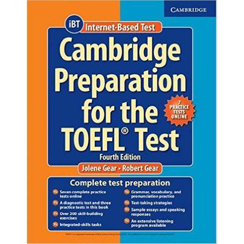 Cambridge Preparation For The Toefl Test - Book With Online Practice Tests - Fourth Edition - Cambridge University Press - Elt