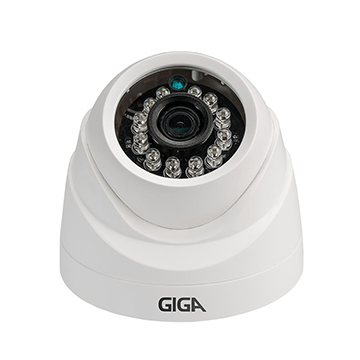 Camera 1MP Dome 2.6MM IR 20M GS0012 Plus 720P Giga | InfoParts