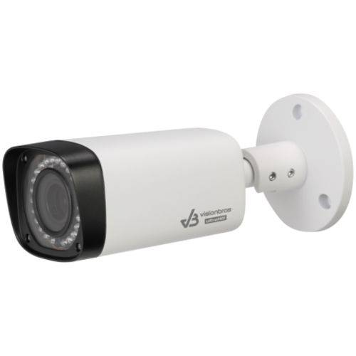 Câmera Bullet Infravermelho Varifocal Visionbras Ultra HD 2.7~12m 1.0MP 720p Alta Resolução.