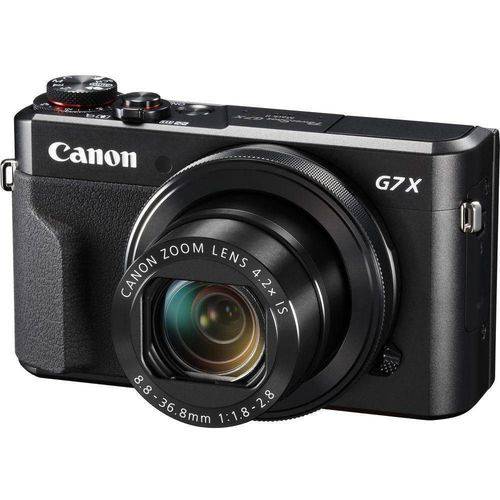 Câmera Canon PowerShot G7X Mark II, 20.1MP, 3", Touch, Wi-Fi - Preta