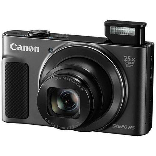 Câmera Canon Sx-620hs Wifi/ 20.2 Megapixel/ Zoom 25x - Preto