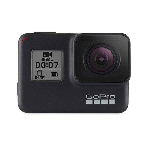 Câmera de Ação Digital GoPro Hero 7 12MP Impermeável com Tela de Toque 4K e Video HD