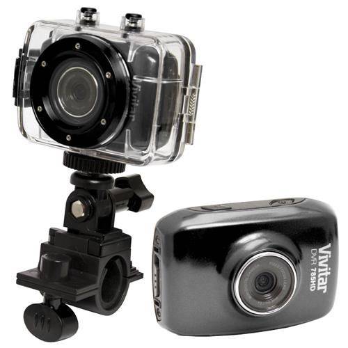 Câmera de Ação Full HD com Caixa Estanque Vivitar - DVR785HD - CINZA