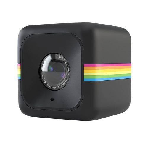 Câmera de Ação Full HD Cube Polaroid Preta