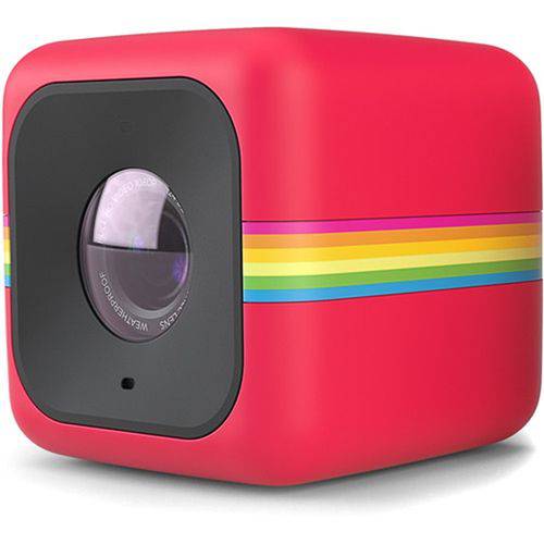 Câmera de Ação Polaroid Cube+ Full Hd Vermelha