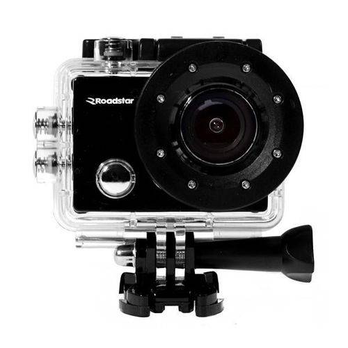 Câmera de Ação Roadstar Rs-3300hd 5mp Full HD 2.0" com Wi-Fi - Preto