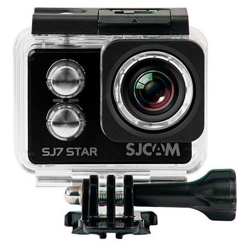 Câmera de Ação Sjcam SJ7 Star 4K Wi-Fi Micro Sd 2’’ Touch LCD 12MP – Preto
