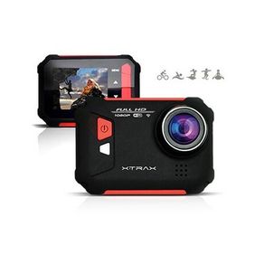 Câmera de Ação Xtrax EVO Full HD, Wi-Fi, 12MP e Display Integrado