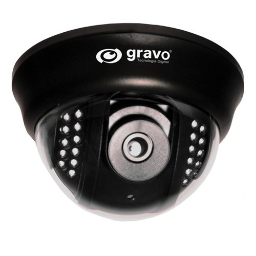 Câmera de Segurança Dome Infravermelho 15m GDD-7001/15 - Gravo