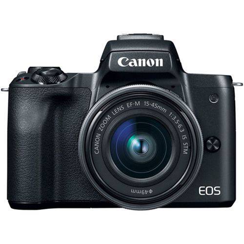 Câmera Digital Canon EOS M50 Mirrorless com Lente 15-45mm Kit