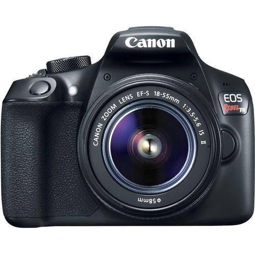 Câmera Digital DSLR Canon EOS Rebel T6 com 18MP, LCD 3.0¿, Sensor CMOS, Full HD e Wi-Fi