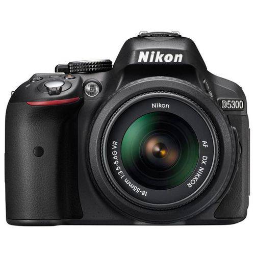 Câmera Digital Nikon D5300 18-55 Vr Kit 24.2mp - Preto
