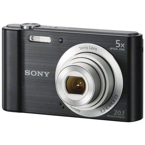 Câmera Digital Sony Cyber-shot Dsc-w800 Preta