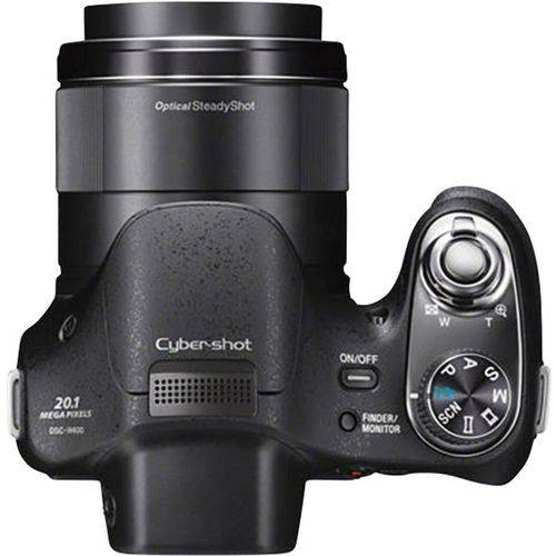 Câmera Digital Sony DSC-H300, 20.1MP, Zoom Óptico 35x, Filma HD, Foto Panorâmica