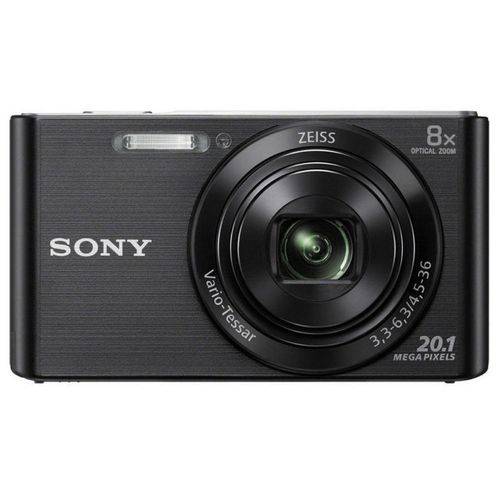 Câmera Digital Sony Dsc W-830 20.1 Mp 8x Preto