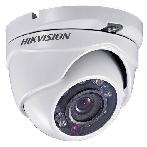 Câmera Dome Hikvision 3.0 Ds-2ce56c0t-ir 2.8 720p Ip66 Ir20