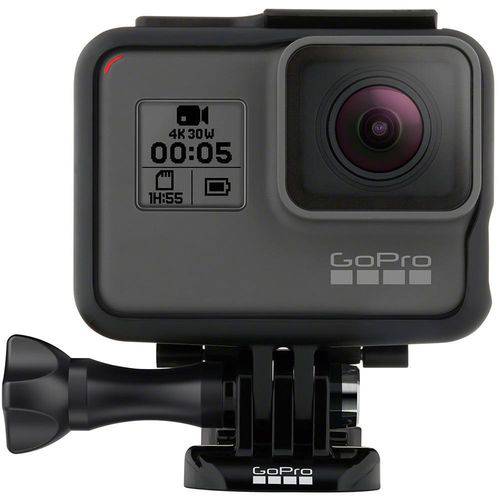 Câmera e Filmadora Gopro Hero5 Black Chdhx-501-BR LCD 12mp 2" com Wi-Fi, Gps, Bluetooth, Vídeo 4k e Comando de Voz