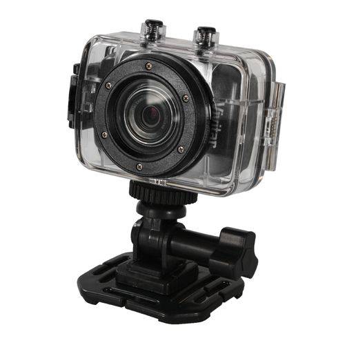 Câmera Filmadora de Ação HD C/ Caixa Estanque e Suportes Preta Dvr785hd – Vivitar