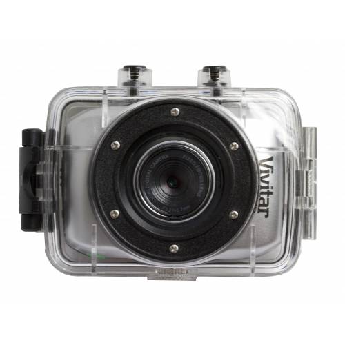 Câmera Filmadora de Ação HD com Caixa Estanque e Acessórios
