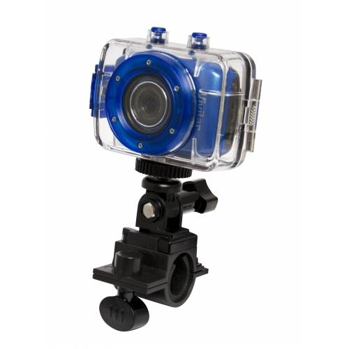 Câmera Filmadora de Ação HD com Caixa Estanque e Suportes