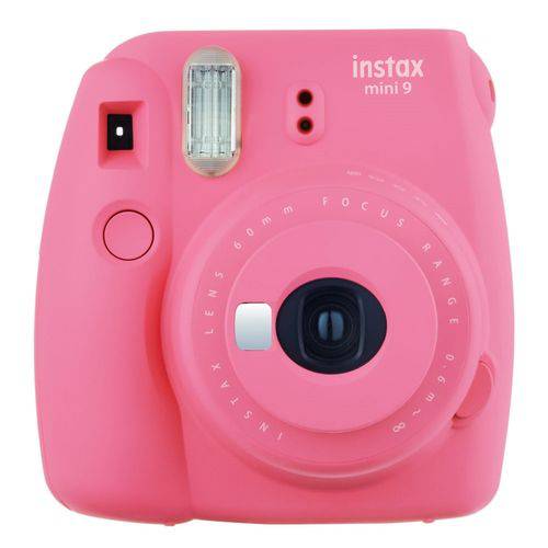 Câmera Instantânea Fujifilm Instax Mini 9 Rosa Flamingo + Pack 20 Fotos