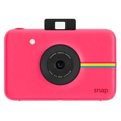 Câmera Instantânea Polaroid Snap POLSP01PK 10MP Imagem de 2x3" - Rosa Escuro
