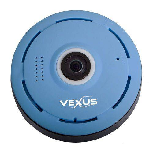 Câmera Ip 360 Grau Azul Vexus VX-3601