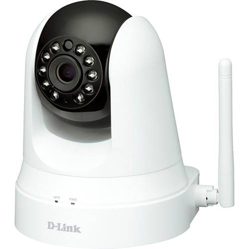 Câmera IP Wireless D-Link DCS-5020L Pan Tilt e Visão Noturna