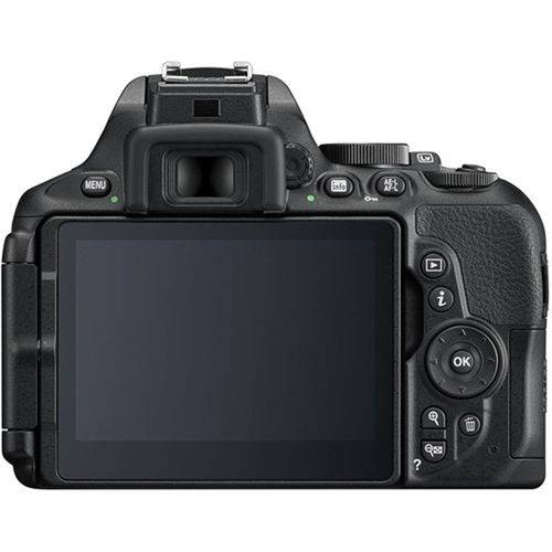Câmera Nikon D5600 com 18-140mm F/3.5-5.6 G ED VR Wi-Fi