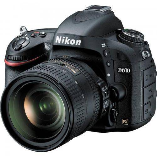Câmera Nikon D610 com Lente 24-85mm Vr