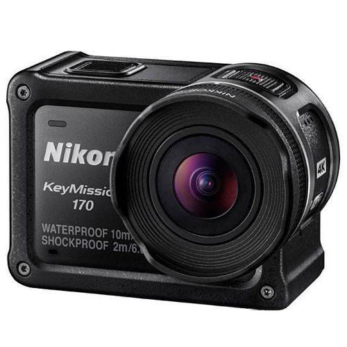 Câmera Nikon Keymission 170 Bluetooth- Wi-Fi- Micro Sd-hdmi 8.3mp ¿ Preto