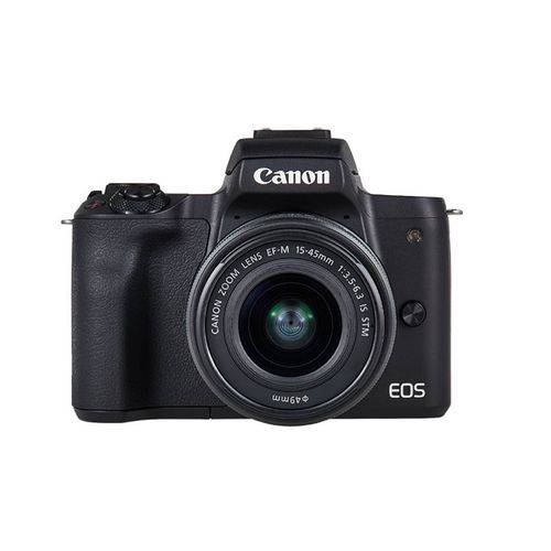 Câmera Profissional Canon EOS M50 com Lente 15-45mm