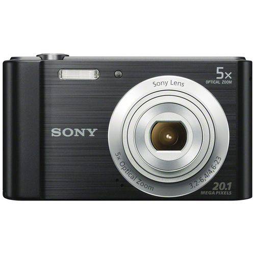Câmera Sony Digital Dsc-w800 Preto 20.1 5x