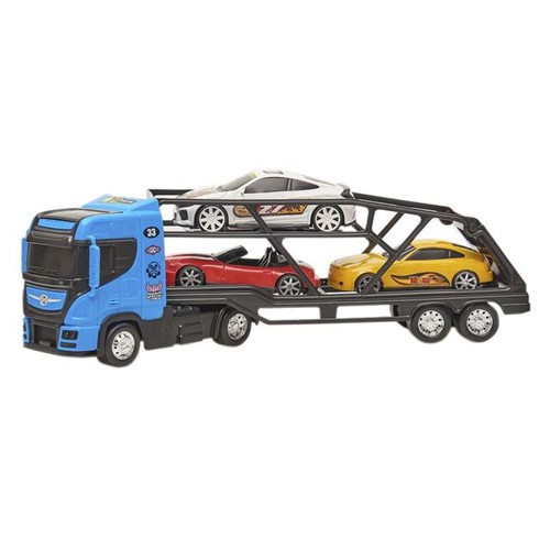 Caminhão 309 Top Truck Cegonheiro Bs Toys Azul Azul
