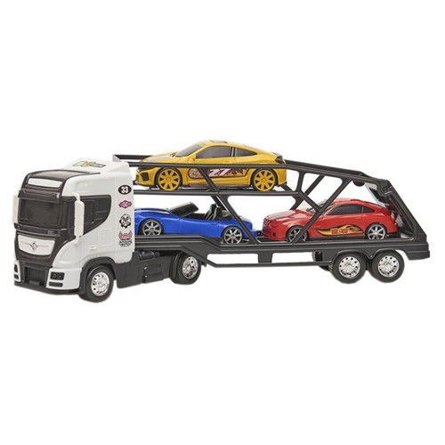 Caminhão 309 Top Truck Cegonheiro Bs Toys Branco Branco
