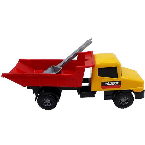 Caminhão Basculante de Brinquedo com Pá Vermelho/amarelo - Silmar