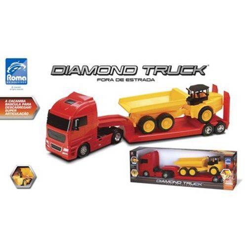 Caminhão Diamond Truck Fora de Estrada Workers 1323 - Roma Brinquedos