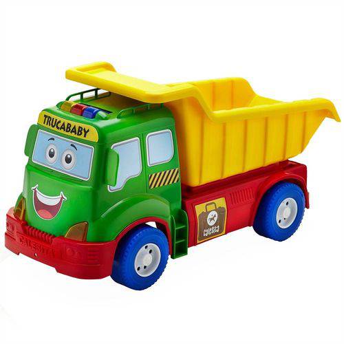 Caminhão Infantil Trucababy Verde com Caçamba 410 Calesita