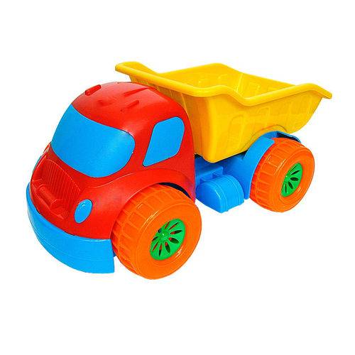 Caminhão Robustus Kids Basculante Brinquedo Educativo Bebê