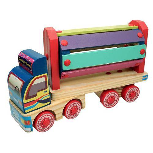 Caminhão Sonoro- Carimbras- Brinquedo Educativo Infantil