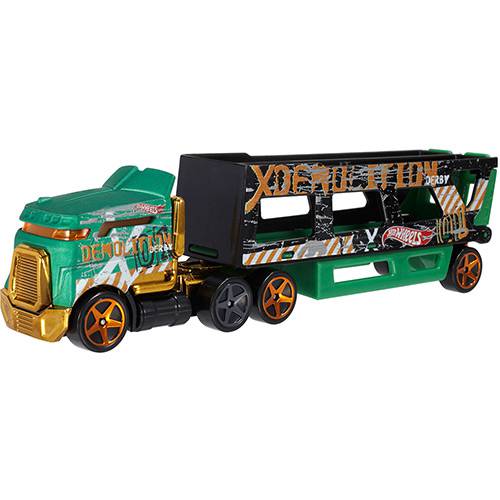 Caminhão Transportador Hot Wheels Rig Redeco 4 Mattel
