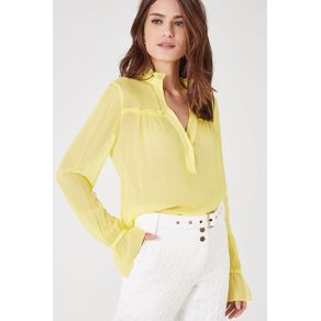 Camisa Agatha Ggt Lisa Amarelo Summer1 - 36