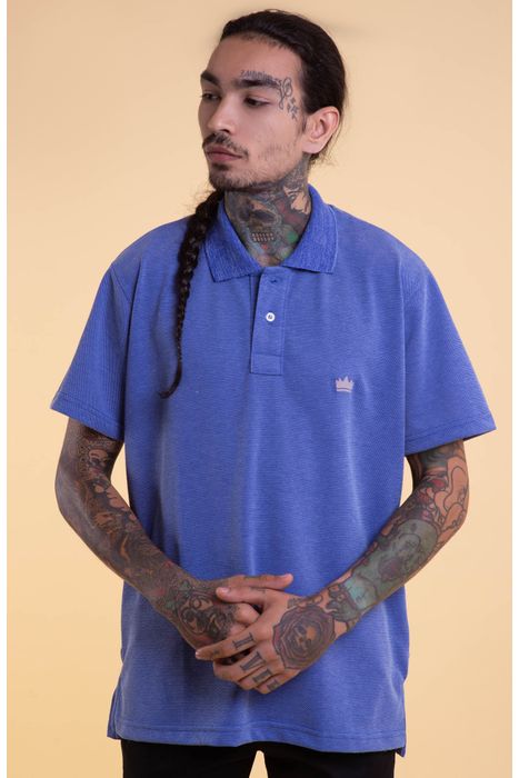 Camisa Approve Polo Azul G